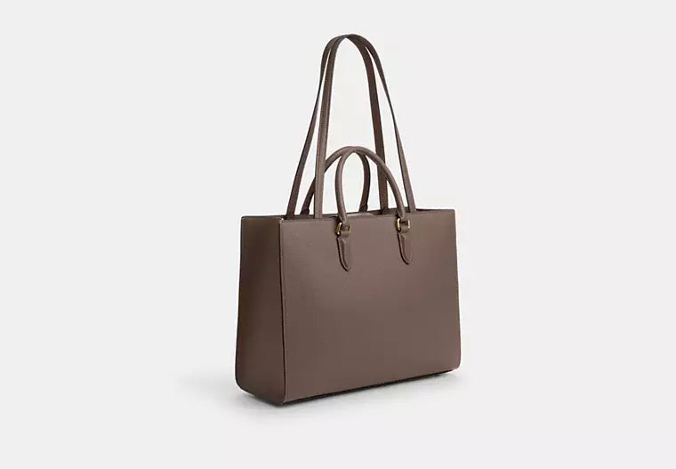 Coach Maggie Tote Bag In Blocked Signature Canvas
