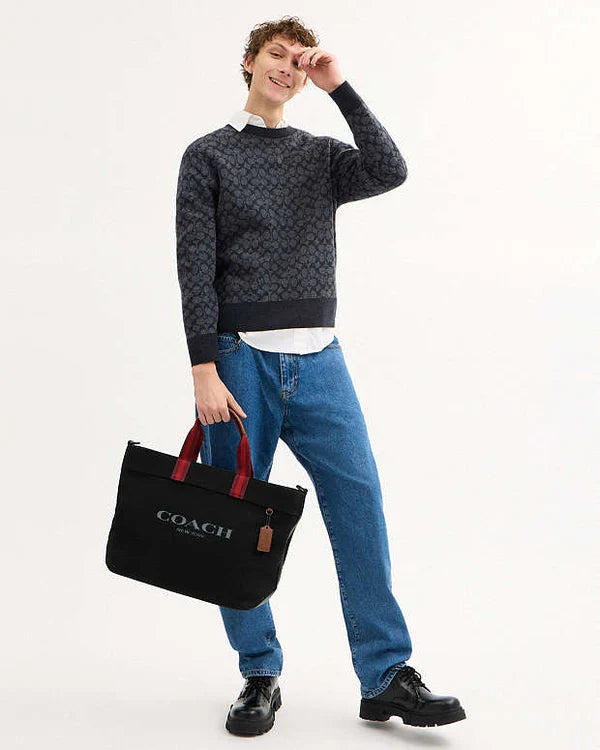 Coach Canvas Tote Bag