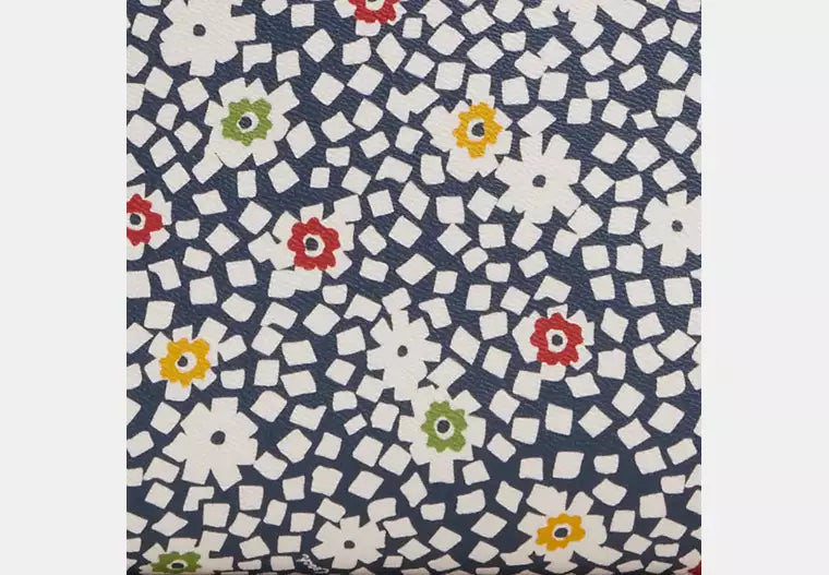 City Tote Bag With Floral Print