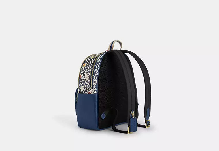 Court Backpack With Floral Print