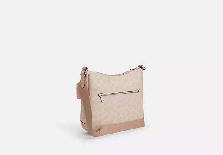 Ellie File Bag In Signature Canvas With Stripe