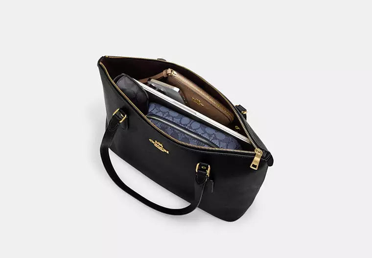 Coach Gallery Tote Bag With Floral Print