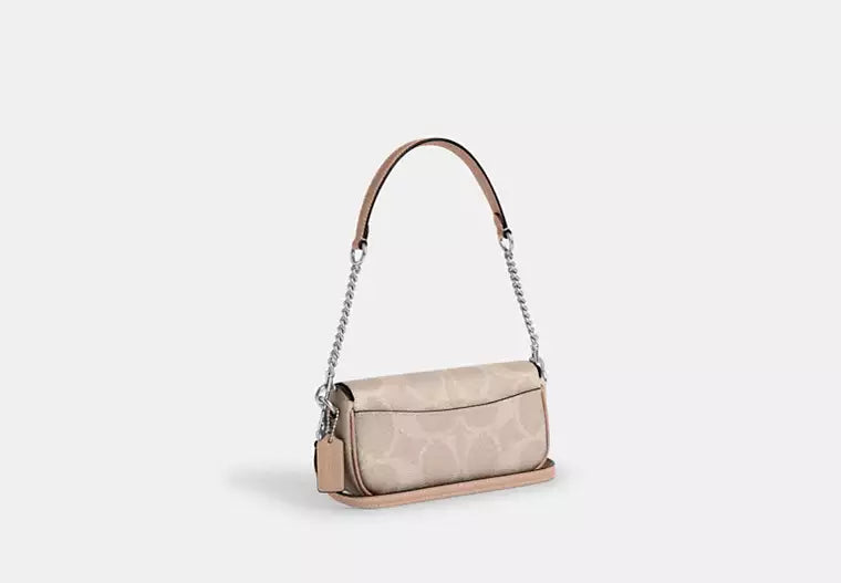 Hailey Flap Bag In Signature Canvas