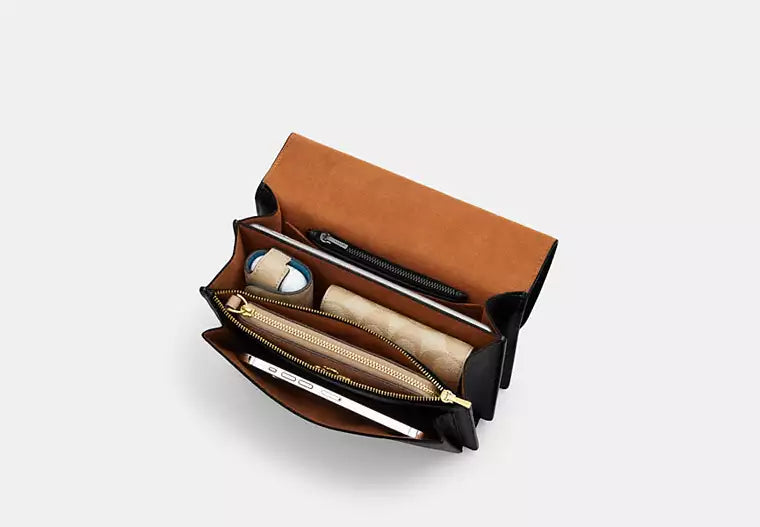 Klare Crossbody Bag With Plaid Print