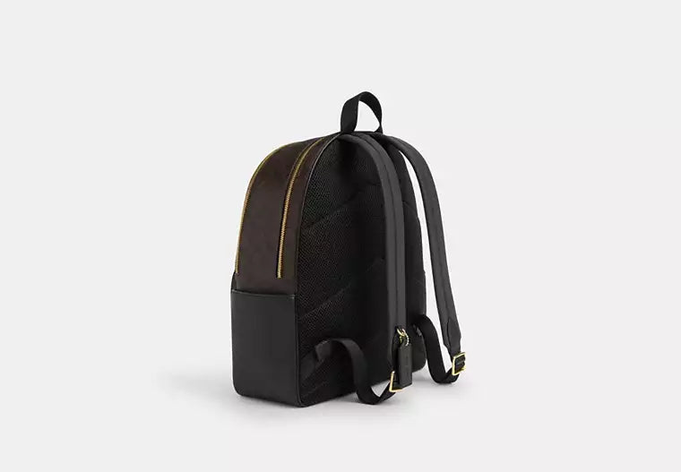 Large Court Backpack In Signature Canvas