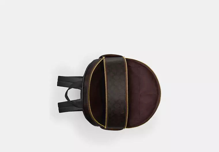 Large Court Backpack In Signature Canvas