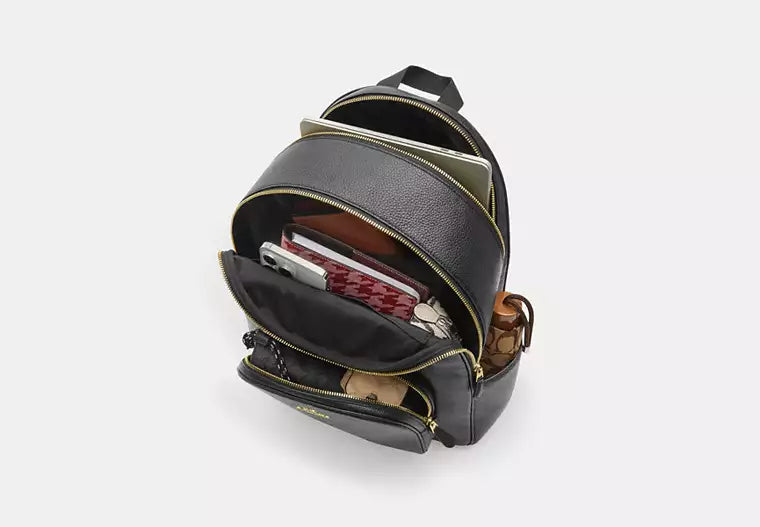 Large Court Backpack In Signature Canvas