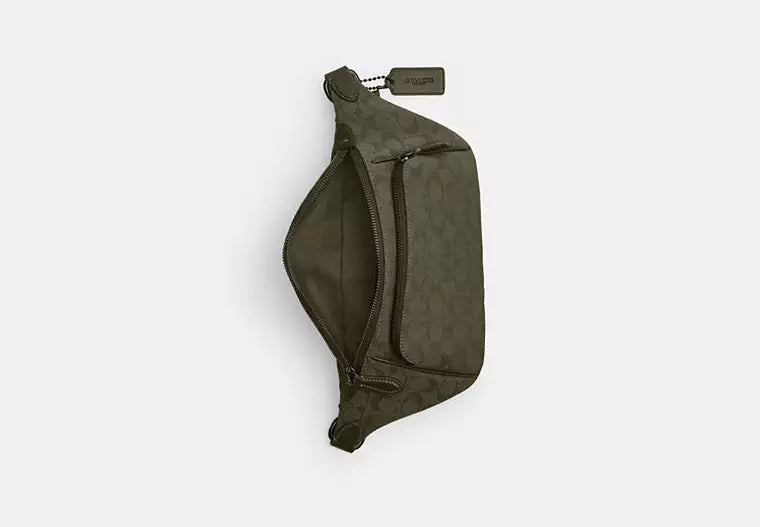 League Belt Bag In Signature Canvas Jacquard