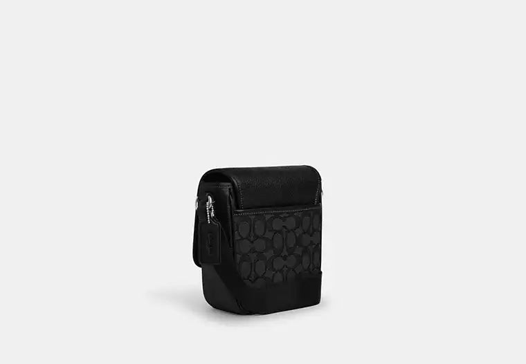 Lucas Crossbody Bag In Signature Jacquard
