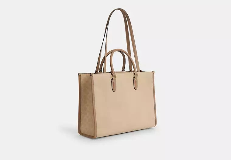 Coach Maggie Tote Bag In Colorback