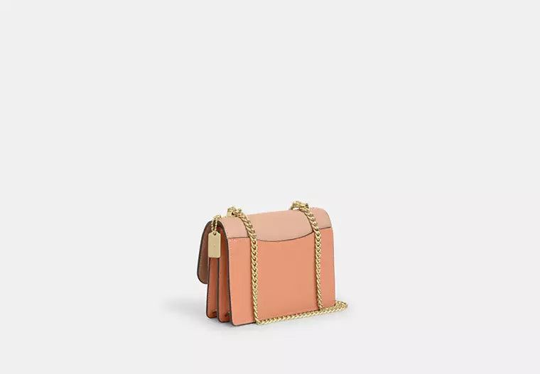 Mini Klare Crossbody Bag In Colorblock Signature Canvas