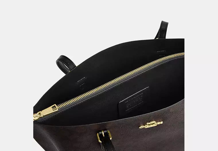 Coach Mollie Tote Bag In Signature Canvas