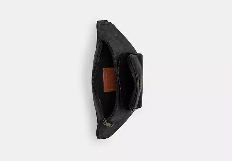 Racer Small Belt Bag In Signature Canvas