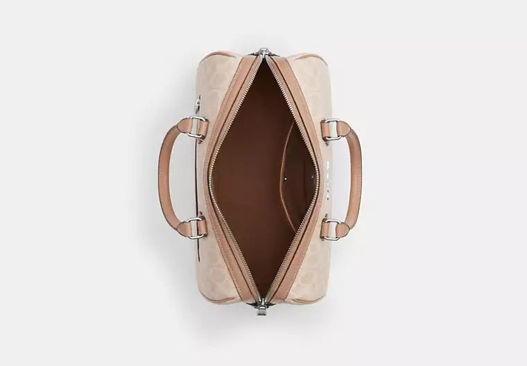 Rowan Large Satchel Bag In Signature Canvas