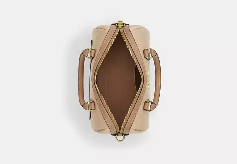 Rowan Satchel Bag In Colorblock