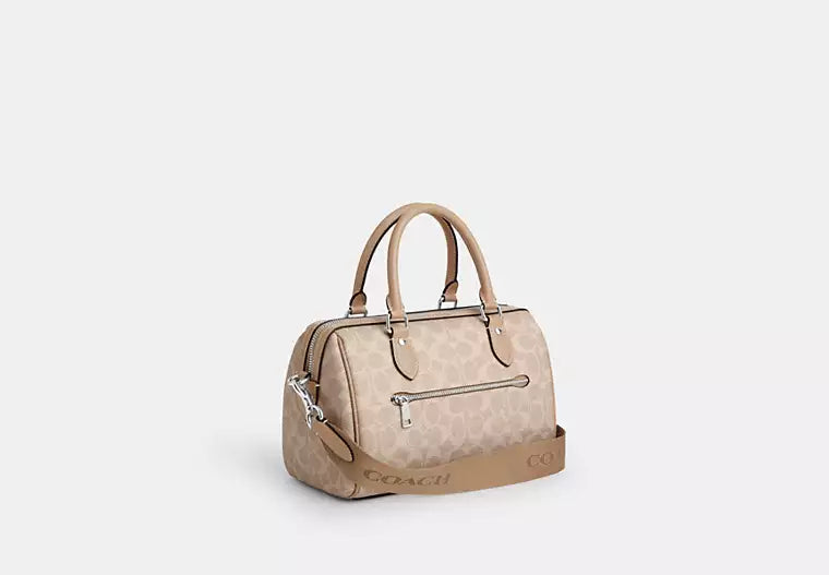 Rowan Satchel Bag In Signature Canvas