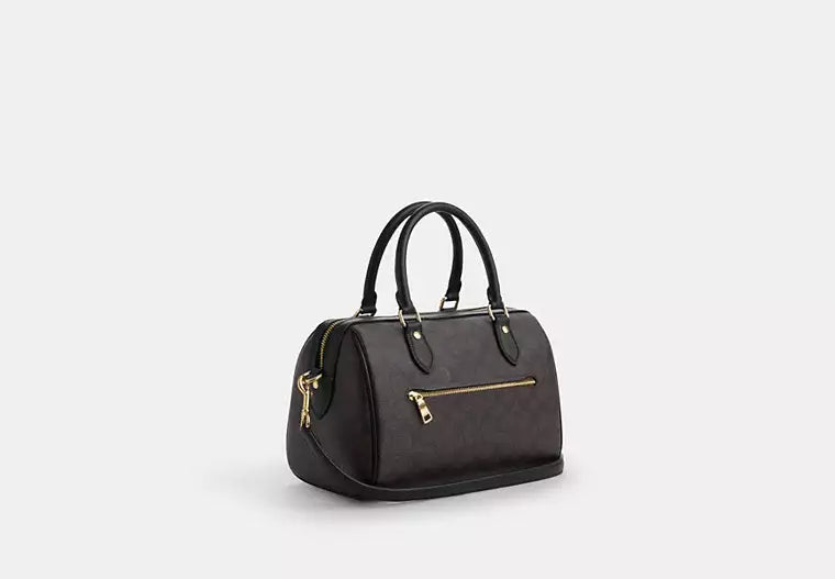 Rowan Satchel Bag In Signature Canvas
