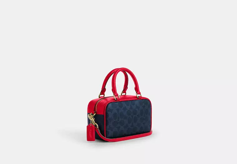 Satchel Crossbody Bag In Signature Canvas