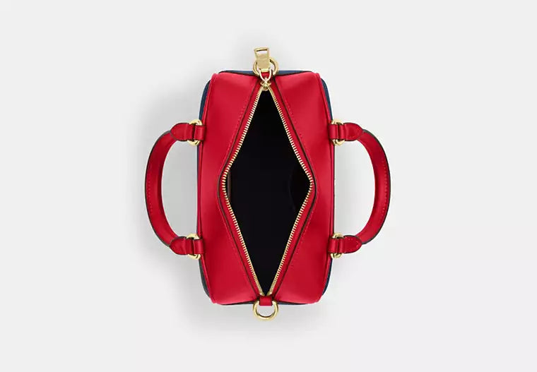 Satchel Crossbody Bag In Signature Canvas
