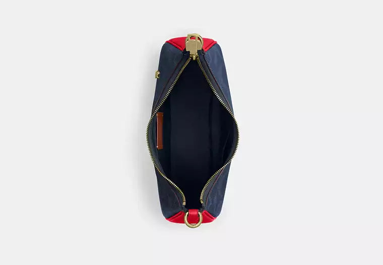 Coach Teri Hobo Bag In Signature Canvas