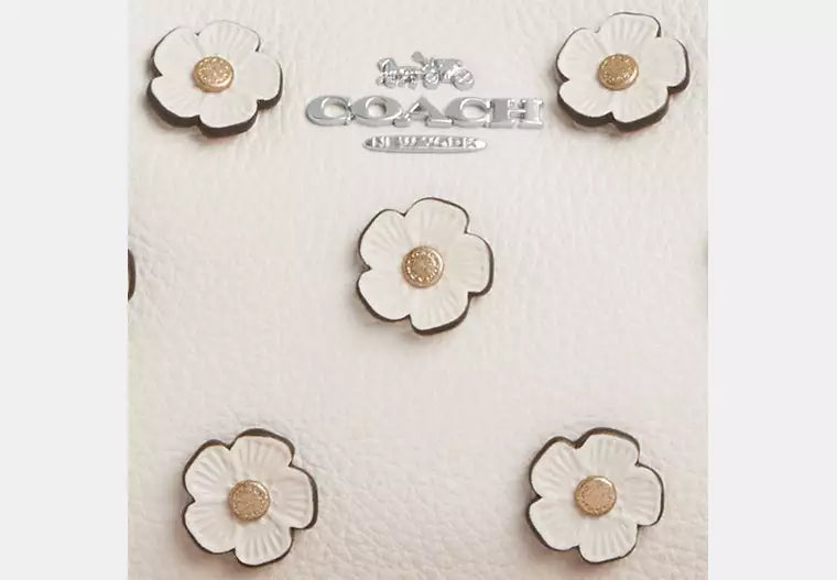 Coach Teri Mini Crossbody Bag With Floral Applique