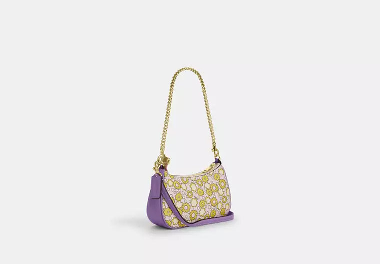 Coach Teri Mini Crossbody Bag With Floral Print