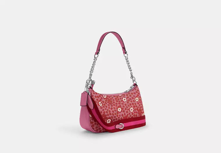 Coach Teri Shoulder Bag With Floral Print