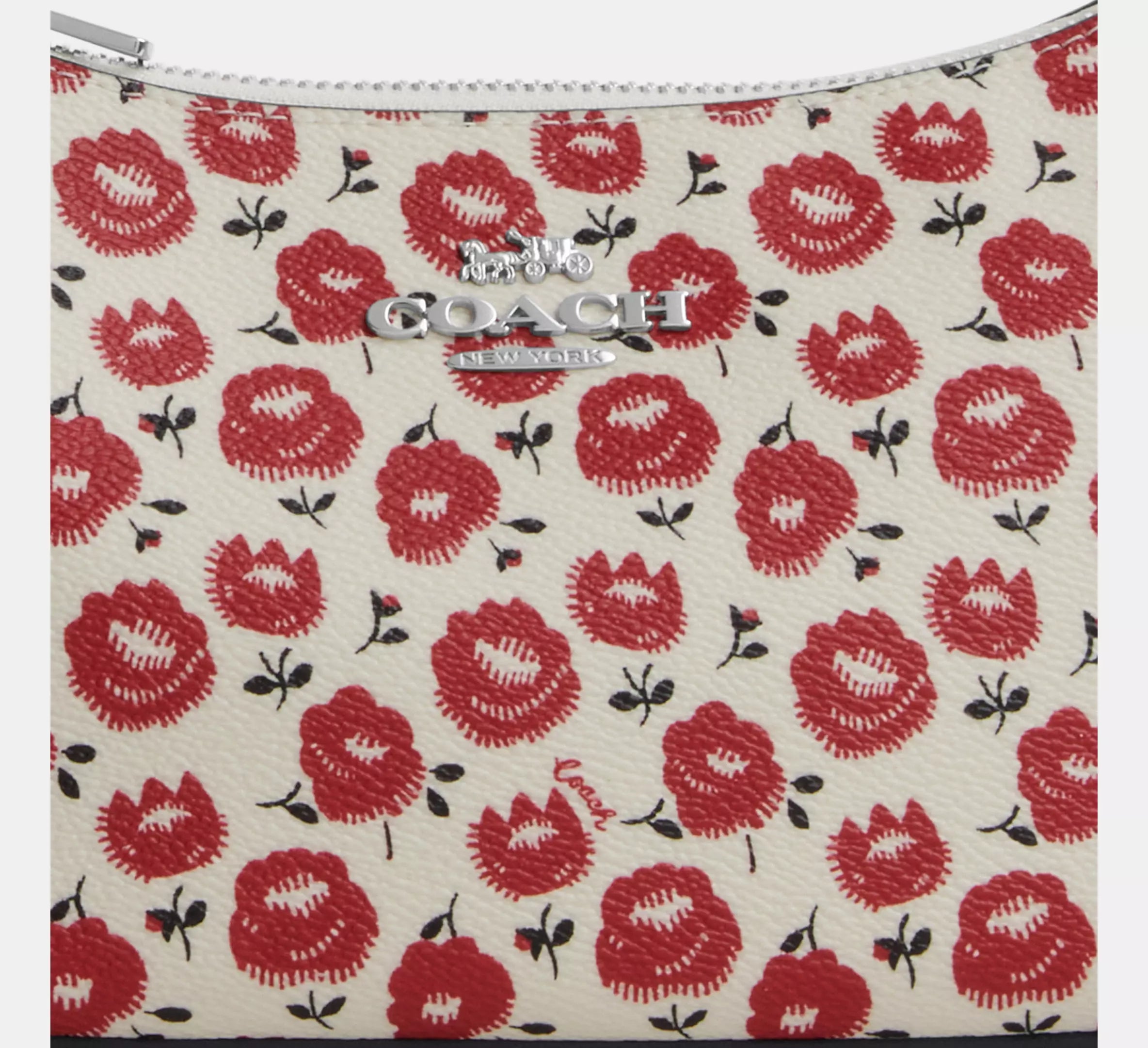 Coach Teri Shoulder Bag With Floral Print