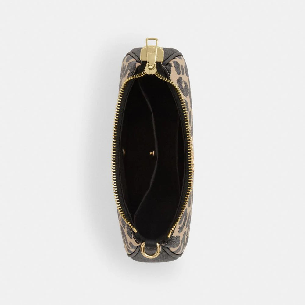 Coach Teri Shoulder Bag With Leopard Print