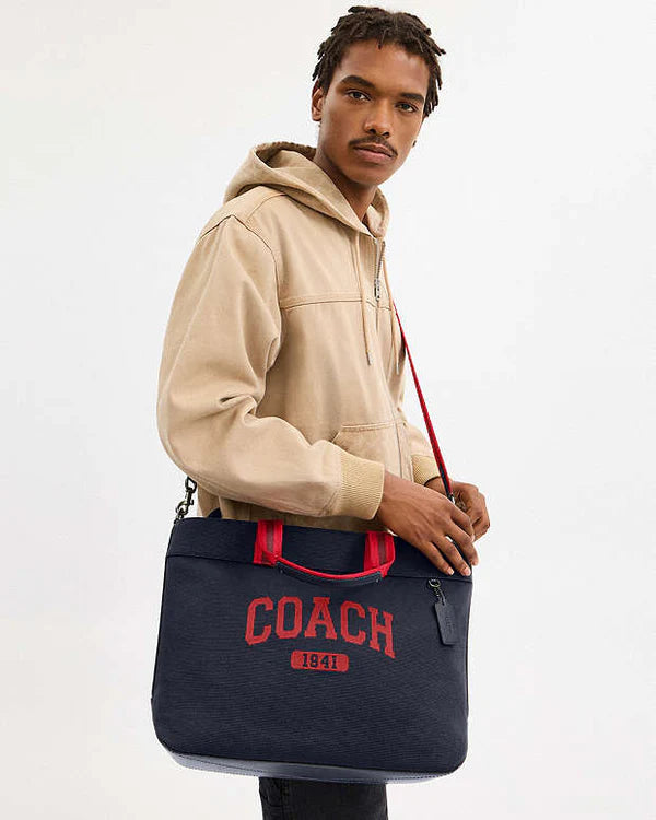 Coach Tote Bag 38 With Coach Graphic