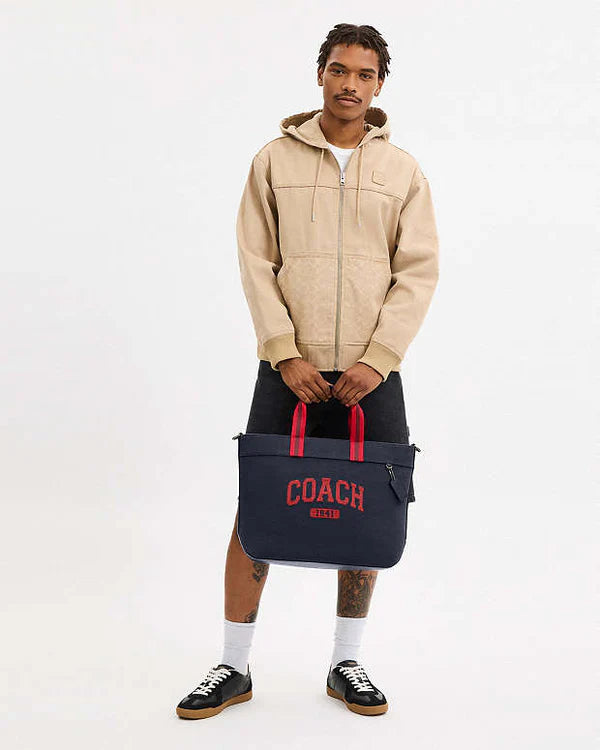 Coach Tote Bag 38 With Coach Graphic