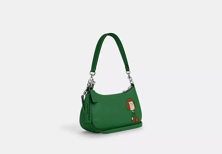 Coach X Peanuts Teri Shoulder Bag With Peppermint Patty