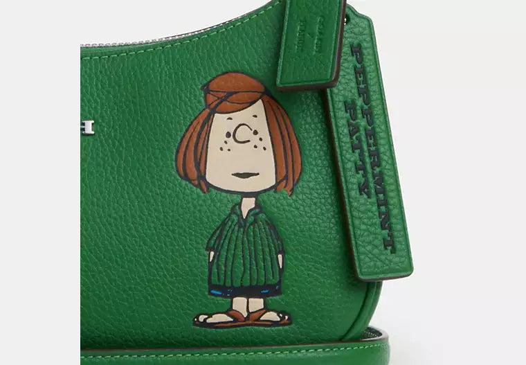 Coach X Peanuts Teri Shoulder Bag With Peppermint Patty