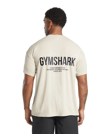 Conditioning Club Oversized T-Shirt oversized fit Pebble Grey