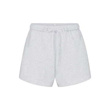 Cotton Fleece CLASSIC SHORT Light heather grey