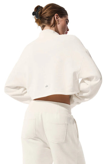 Cropped Serenity Coverup Ivory