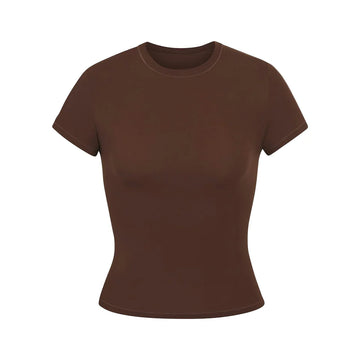 FITS EVERYBODY T-SHIRT COCOA