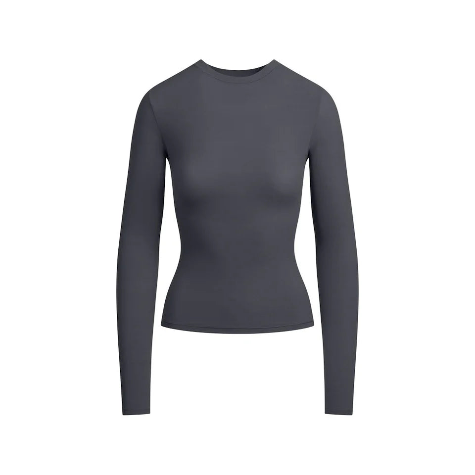 Fits Everybody LONG SLEEVE T-SHIRT Graphite