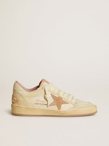 Ball Star LTD in leather and suede with suede star and heel tab