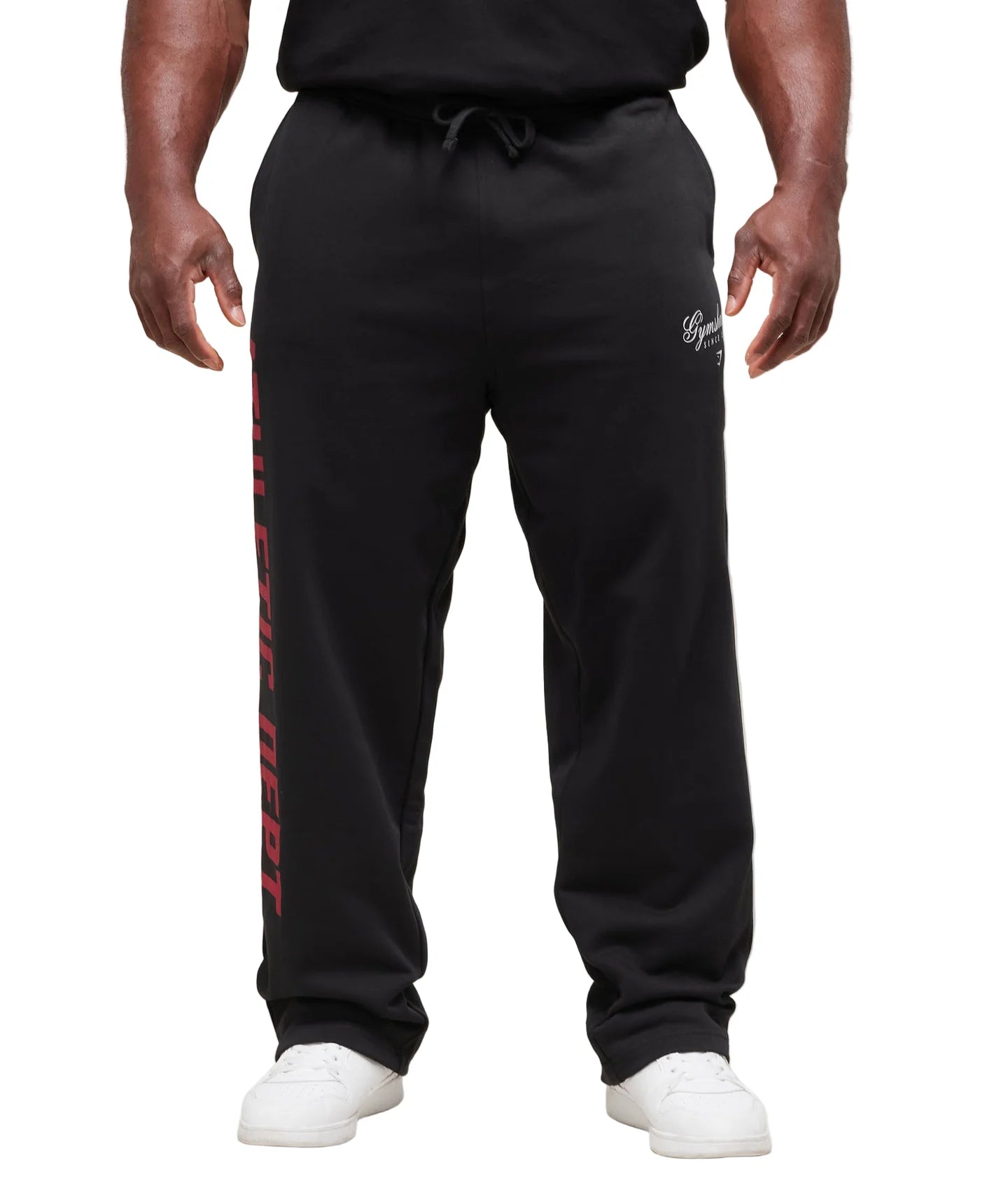 Gymshark Athletic Department Straight Leg Joggers - Black