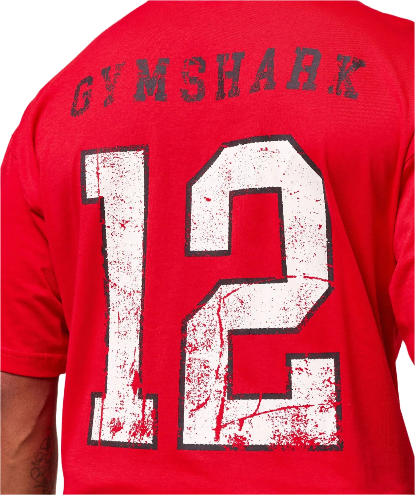 Gymshark Collegiate Graphic T-shirt - Athletic Red