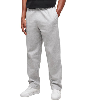 Gymshark Crest Straight Leg Joggers - Light Grey Marl