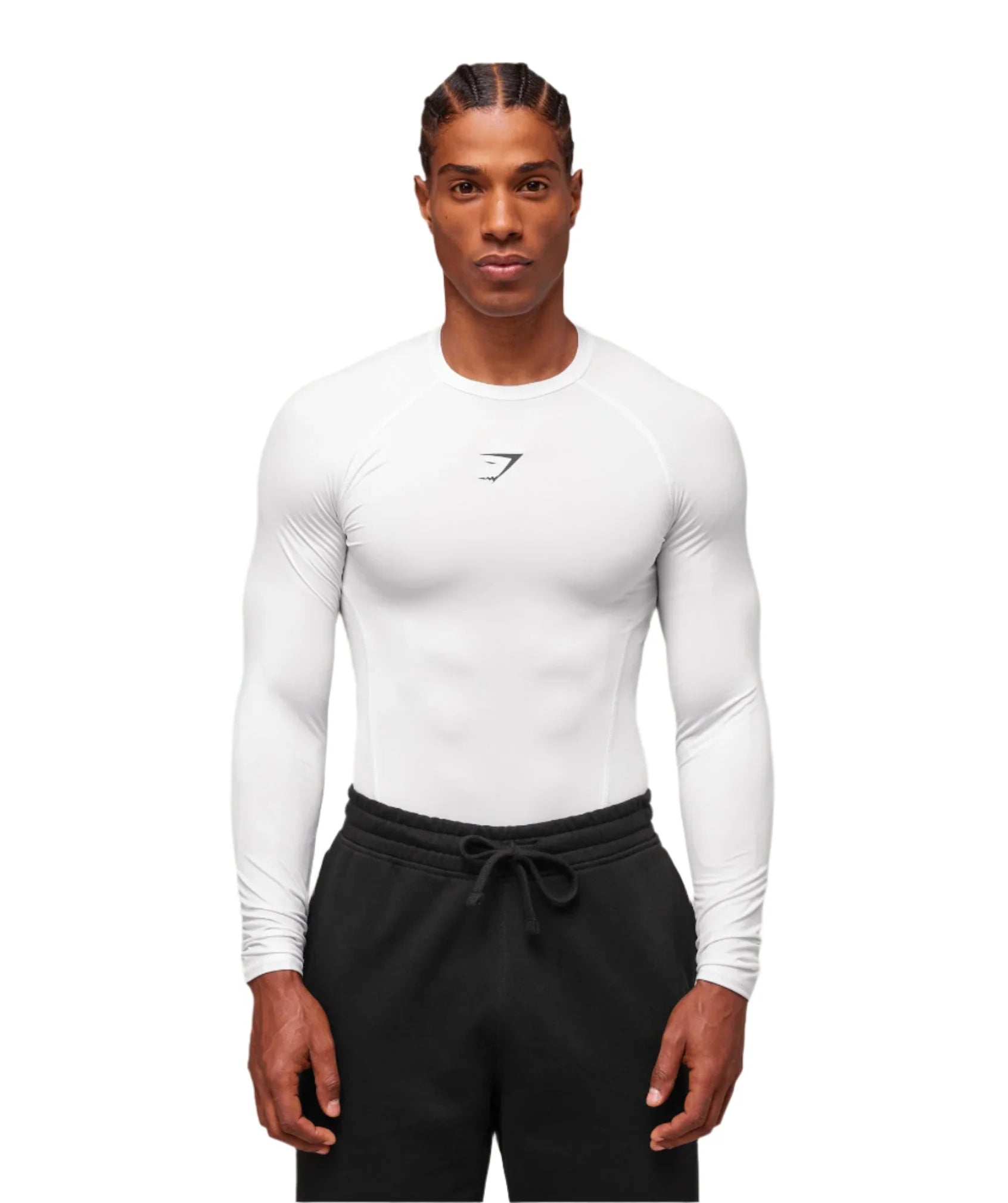 Gymshark Element Baselayer Long Sleeve T-Shirt - White