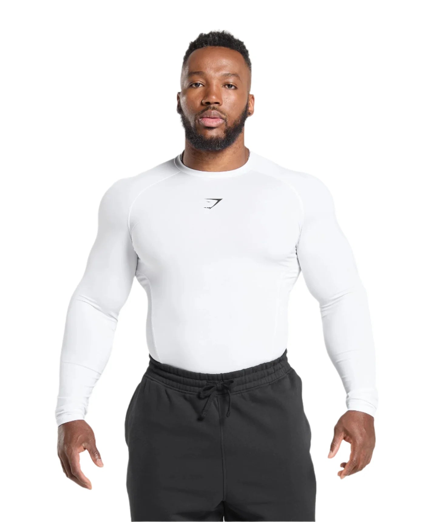 Gymshark Element Baselayer Long Sleeve T-Shirt - White