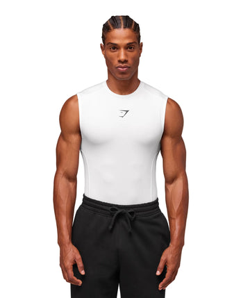 Gymshark Element Tank - White