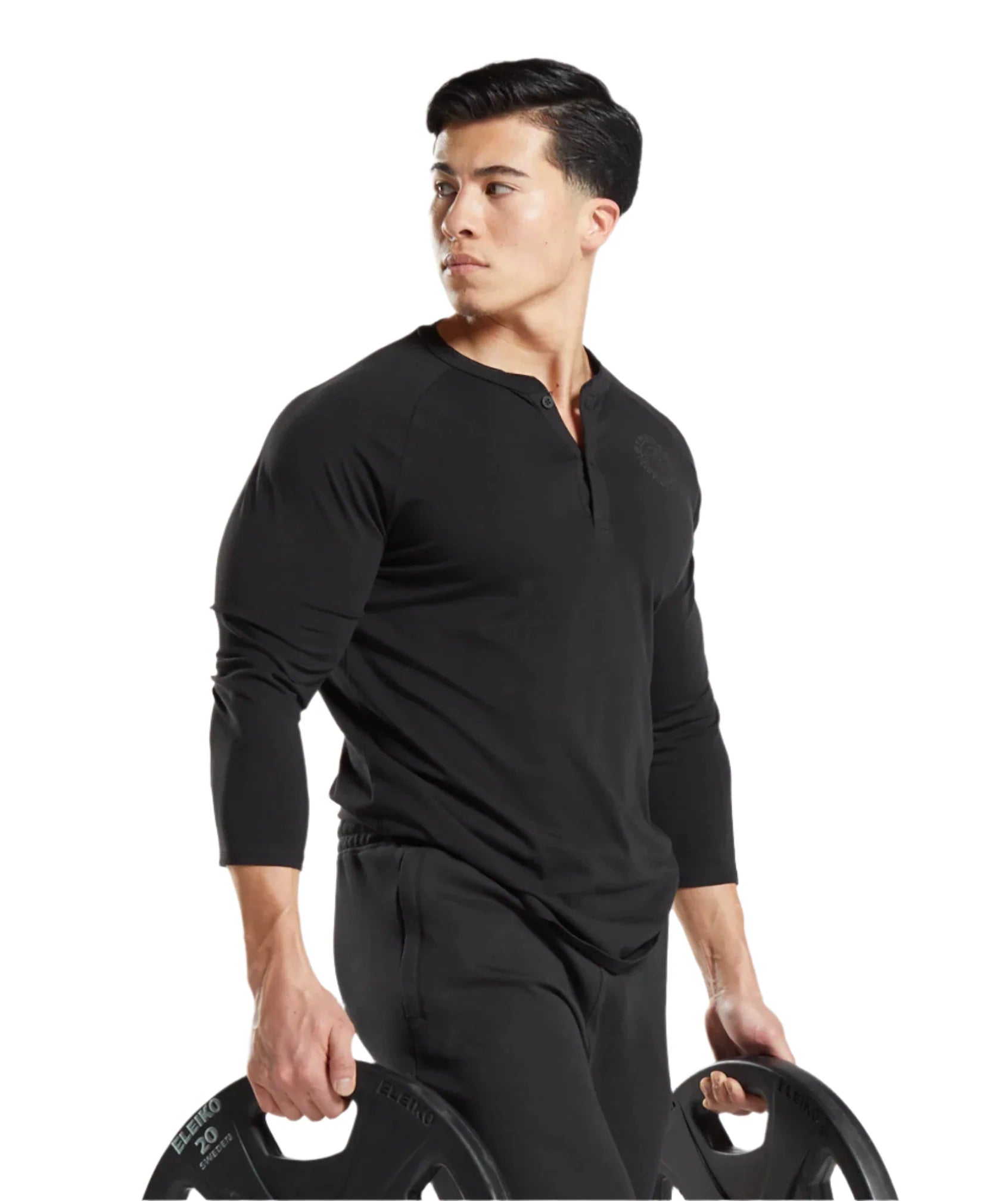 Gymshark Legacy Henley - Black