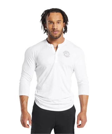 Gymshark Legacy Henley - White