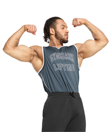 Gymshark Mesh Tank - Titanium Blue