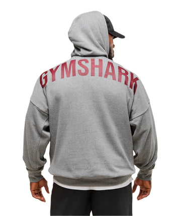 Gymshark Power Hoodie - Charcoal Core Marl