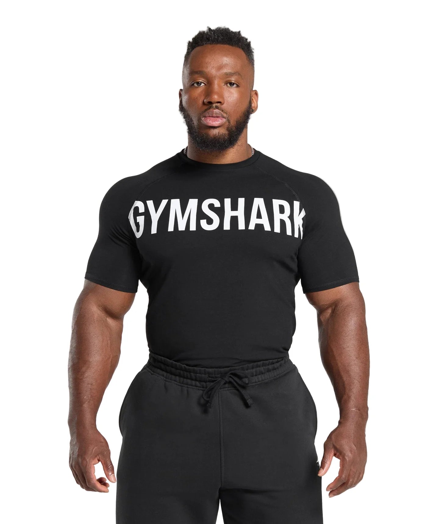 Gymshark Prime T-Shirt - Black/White